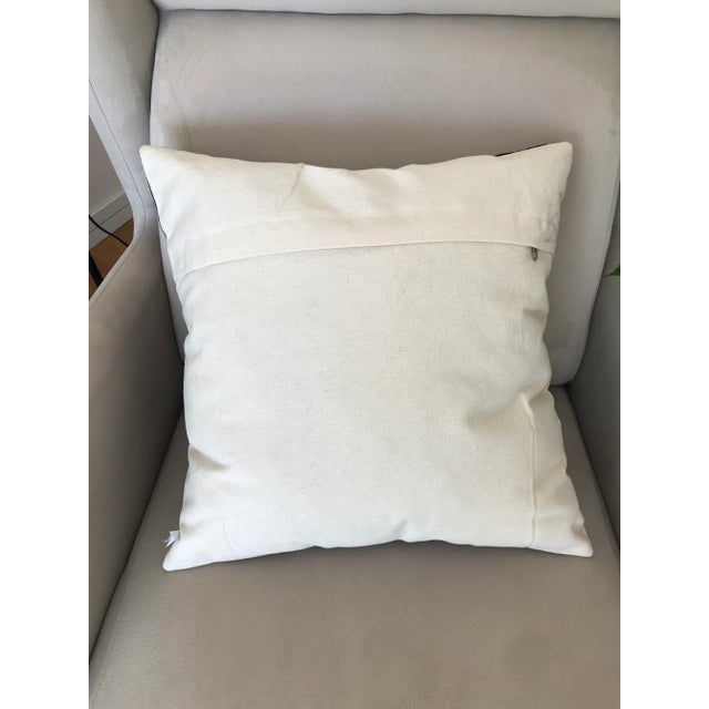 Silk Handmade Picacco-Style Decorative Pillow Cover For Sale - Image 4 of 12