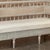 Antique White 18th Century Swedish Gustavian Neoclassical Scraped Painted Bench For Sale - Image 8 of 18