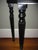 Vintage Maitland-Smith Style Art Nouveau Black With Gold Roses Wood Library / Console Table For Sale In Columbia, SC - Image 6 of 10