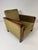 Swedish Art Deco Chair , 1930's. Stained Mahogany. More recently upholstered in green velvet.