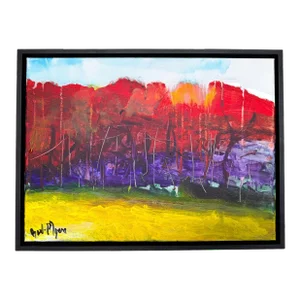 Summer Landscape' by Beverly Myers Modern Painter, School of Wolf Kahn