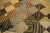 Mid 20th Century 1960s Multicolor Diamond Modern Vintage American Hooked Rug 5' 7" X 7' 10" Hand Knotted Wool Carpet For Sale - Image 5 of 6
