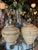 Mid-Century Modern Vintage Palm Beach Coastal Large Rattan Table Lamps Newly Wired - a Pair For Sale - Image 3 of 12