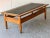Mid-Century Modern Vintage Oak Coffee Table with Slate Tray, 1960s For Sale - Image 3 of 7