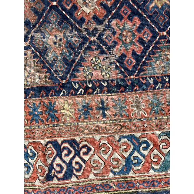Late 19th Century Caucasian Shirvan Rug, 1890s For Sale - Image 11 of 18