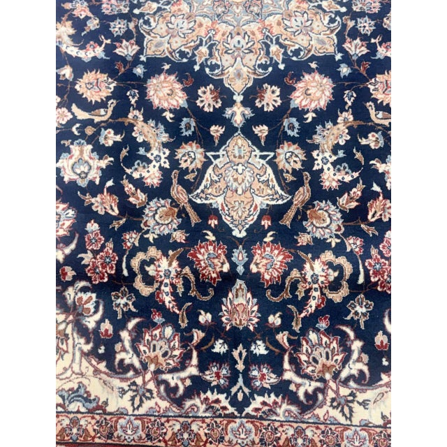 Pasargad DC Super Fine Hand Knotted Silk & Wool Rug For Sale - Image 14 of 18