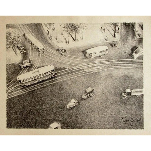 Image dimensions : 19 x 25 cm. Signed and dated on plate. Includes passepartout (34 x 49 cm).