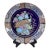 Made in Japan Mid-Century Peacock Motif Decorative Plate For Sale