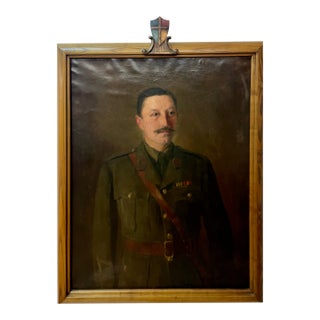 Portrait of a British Officer on the Eve of Ww 1 For Sale