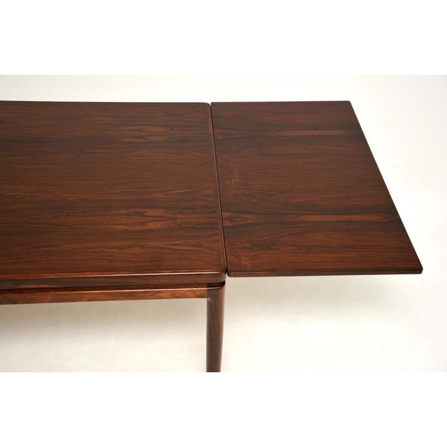 Vintage Danish Extending Dining Table from Johannes Andersen, 1960s For Sale - Image 11 of 16