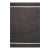 9x12 Violet Artistic Brown Kilim Open Field Modern Flatweave Wool Carpet Rug For Sale