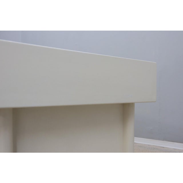 Wood Vintage Dressing Table with Drawers from Saporiti Italia, 1970s For Sale - Image 7 of 18