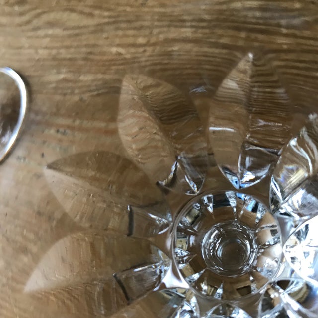 Glass Vintage Crystal Cordials by Gorham "Isabella" - Set of 8 For Sale - Image 7 of 13