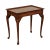 1980s Kindel Queen Anne Style Mahogany Tea Table For Sale - Image 13 of 13