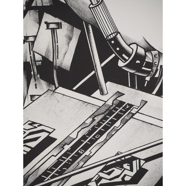 Francisco Melo, Couple de Cyborgs (Nude), Lithograph For Sale - Image 8 of 9