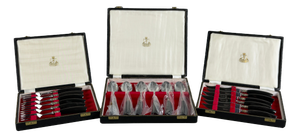 English Cutlery Set from Samuel Peace, Set of 18