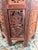 English Late 20th Century Anglo Indian Sheesham Carved Wood Side Table With Inlay For Sale - Image 3 of 12