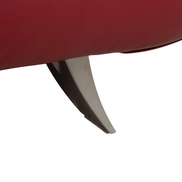 Animal Skin 3-Seater Sofa in Leather from Rossini For Sale - Image 7 of 17