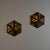 Hexagonal Brass and Beveled Glass Wall Sconces by Josef Hoffmann, 1970s, Set of 2 For Sale - Image 3 of 18