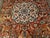 Turkish Vintage Turkish Hereke Silk Rug, Hand-Knotted Garden Design, Copper Red, 3' x 5' For Sale - Image 3 of 10