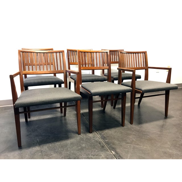 DREXEL COUNTERPOINT Mid Century Modern Mahogany Dining ...