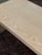 Organic Modern Bleached Oak Wood Side Table For Sale - Image 9 of 12