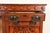 Brown Antique Victorian Carved Oak Smoker's Display Cabinet With Drop Front Desk, Circa 1900 For Sale - Image 8 of 13