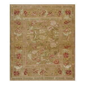 Early 20th Century Turkish Hereke Rug ( 4'2" x 4'10" - 127 x 147 )