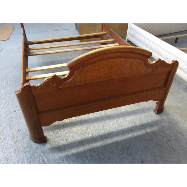 Lexington Victorian Mansion Style Queen Size Bed Chairish