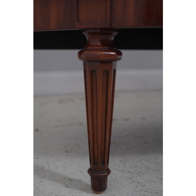 Karges French Louis XVI Walnut Dresser Commode Server For Sale - Image 9 of 18