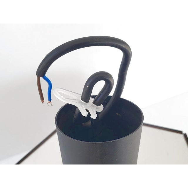 Space Age Pendant Light in Acrylic Glass & Steel, 1960s For Sale - Image 9 of 11