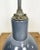 Industrial Grey Enamel Ceiling Lamp from Elektrosvit, 1950s For Sale - Image 6 of 13