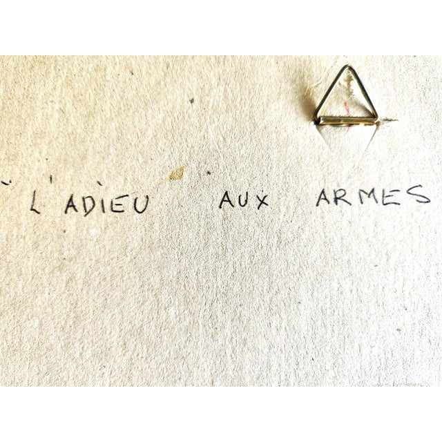 1962 Pablo Picasso Lithograph Colombe De l'Avenir Ou Les Armes à ..., حجم الصورة 640x640