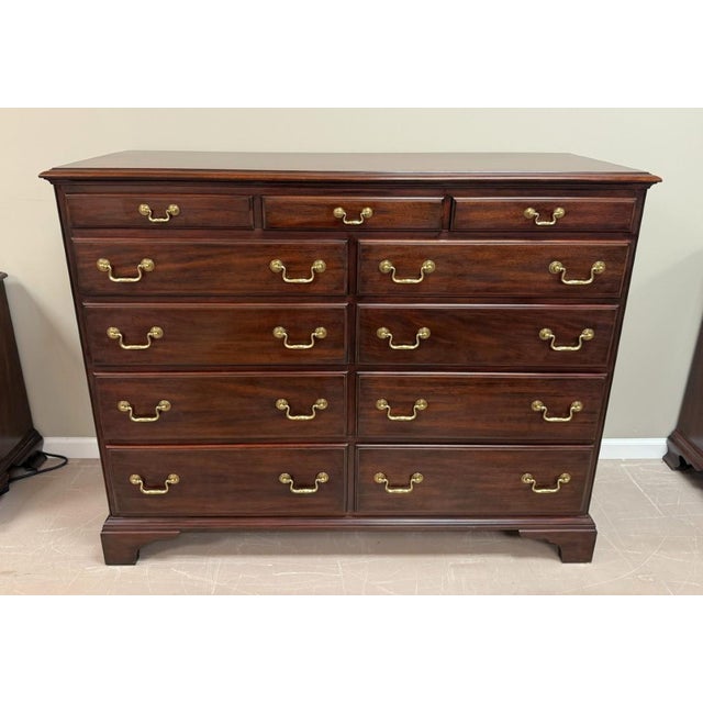 This Rare Henkel Harris Mahogany Gentleman’s Chest Model No. 167 reflects the exceptional craftsmanship, thoughtful...