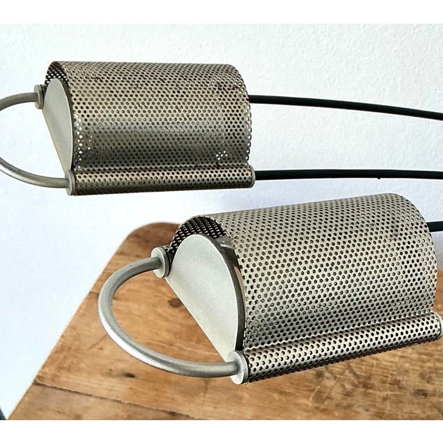 Vintage Contemporary Arc Table Lamps After Robert Sonneman For Sale - Image 9 of 11