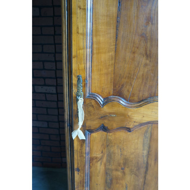 18th Century French Antique Bonnetiere Armoire For Sale - Image 4 of 9