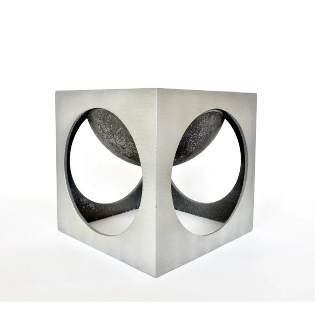 1970s Lorenzo Burchiellaro Cast Aluminum Sculpture For Sale - Image 5 of 13