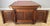 Wood Antique French Style Oak Double Sided Carved Pedestal Desk For Sale - Image 7 of 18