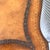 Wood Maitland Smith Leather Top Table For Sale - Image 7 of 12