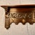 Antique Gothic Lions Head Wall Shelf Coat & Hat Rack For Sale - Image 9 of 18