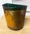 Mid-20th Century Chinoiserie Tole Waste Bin W/Decoupage Decor For Sale - Image 9 of 10