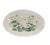 Vintage Botanical Pelargonium Relief Ceramic Platter – Hand-Painted 3d Floral Wall Plate For Sale - Image 4 of 12