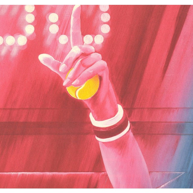 Jacques Monory Roland Garros French Open, 1985 - Signed For Sale - Image 4 of 13