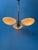 Art Deco Glass Pendant Lamp For Sale - Image 3 of 11