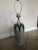 Mid-Century Modern Ceramic Painted Blue and Green With Gold-Colored Flecks Table Lamp For Sale - Image 9 of 9