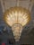 Spectacular, very large Barovier Toso attributed Murano chandelier. This grand and luxurious chandelier is made with hand...