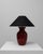 20th Century German Red Ceramic Table Lamp For Sale - Image 17 of 18