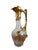 - Art Nouveau wine jug decanter, Western Europe, likely France, ca. 1900–1910 - Hand-engraved glass and gilt brass mounts...