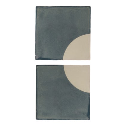 Tiles Moon B Wall Light by Violaine d'Harcourt For Sale