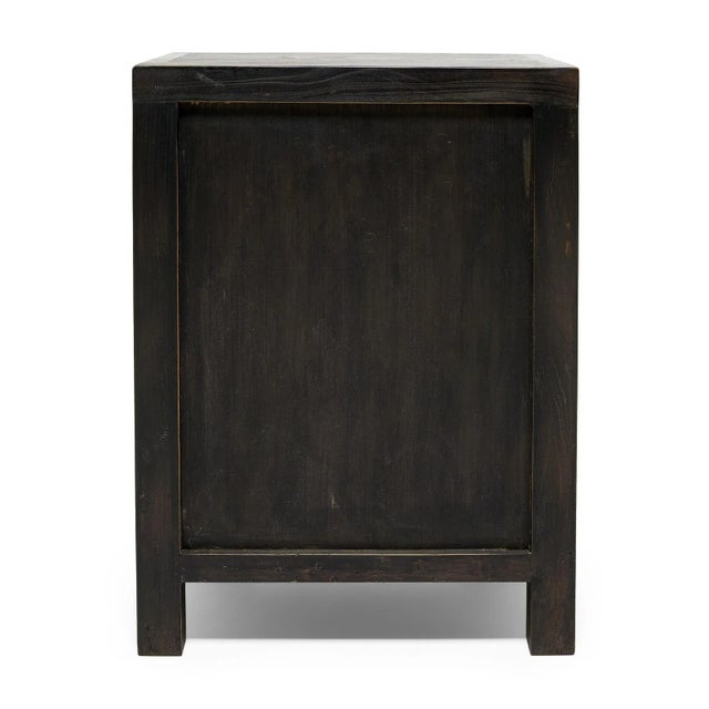 Chinese Square Corner Locking Chest For Sale - Image 4 of 8